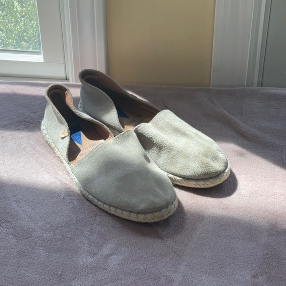 Women’s Beige Suede Verbena Flats